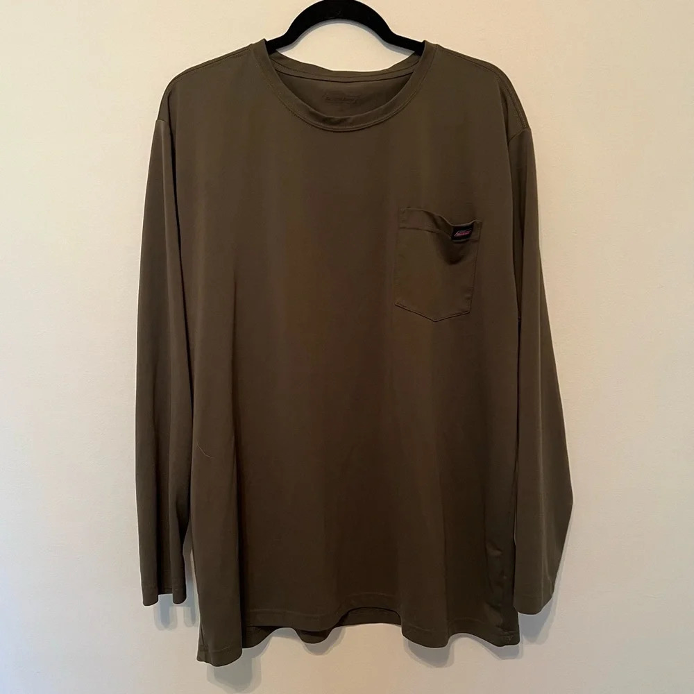 Dickies 2XL olive pocket shirt - Picture 1 of 3